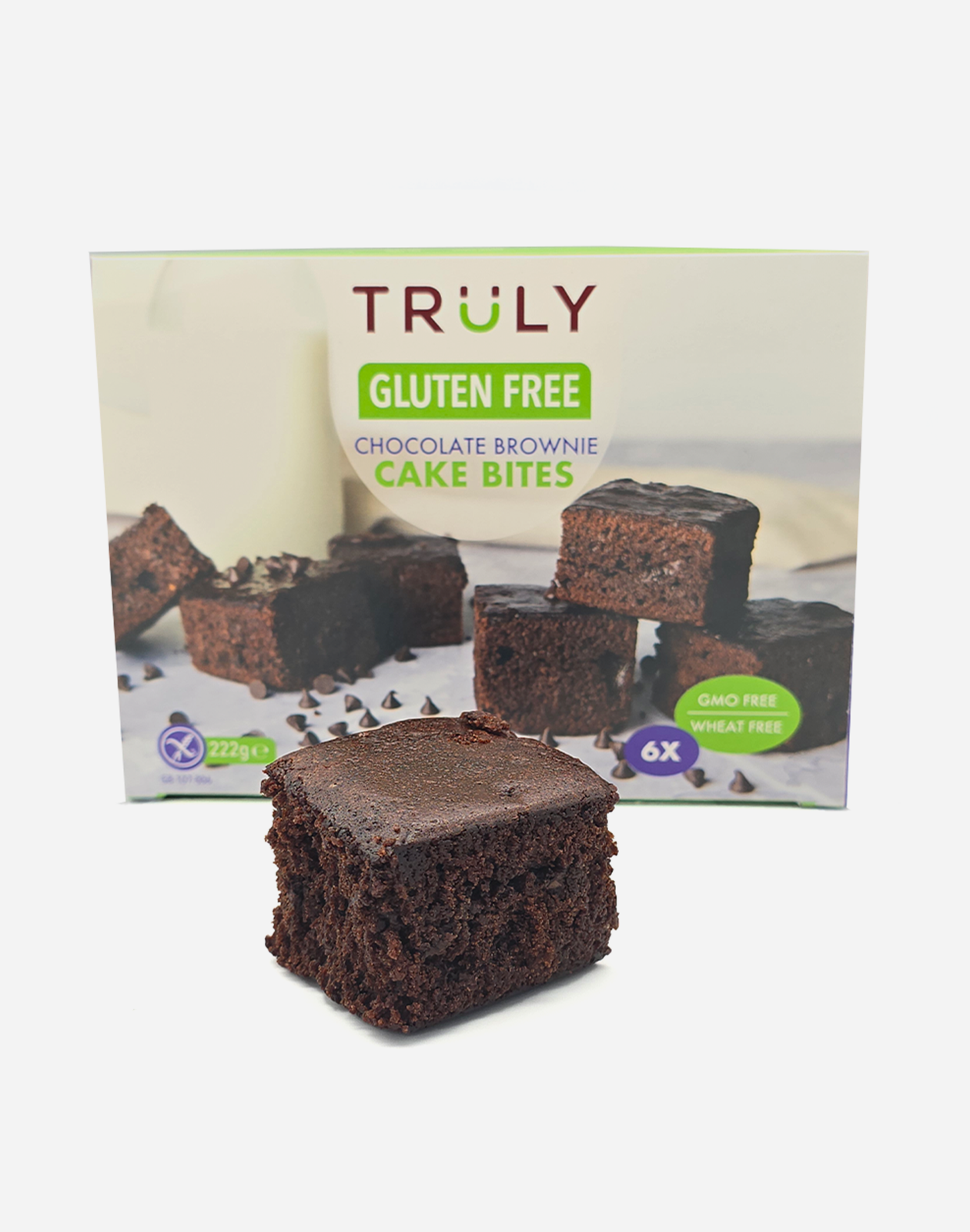 Gluten Free CHOCOLATE BROWNIE CAKE BITES (X6) Truly Glutenfree