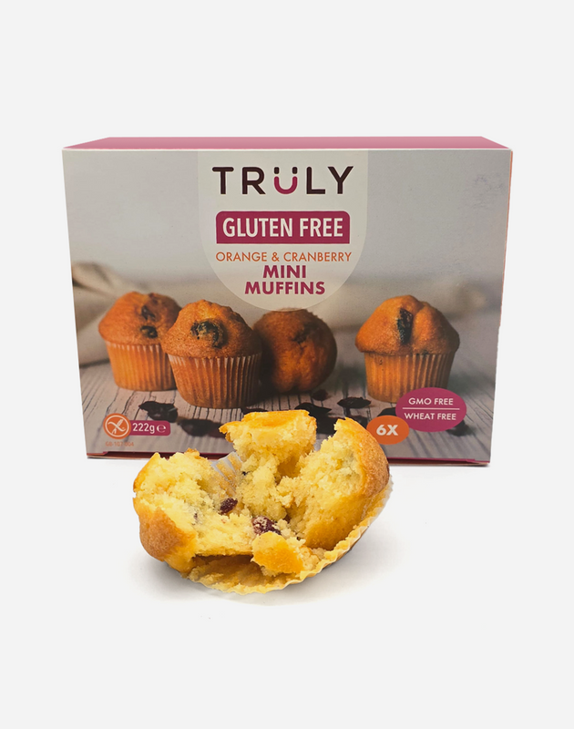 Gluten Free <br> Orange & Cranbury <br> Mini Muffins