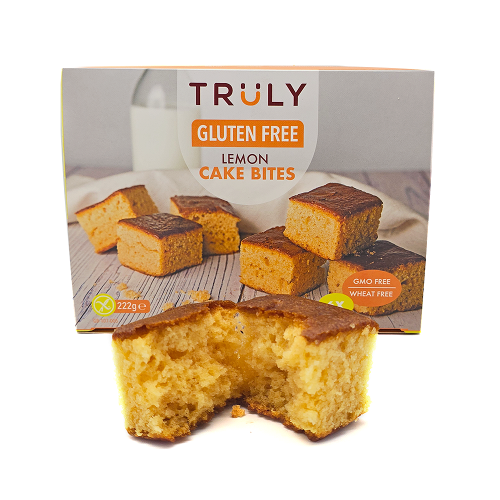 Gluten Free <br> Lemon Cake Bites