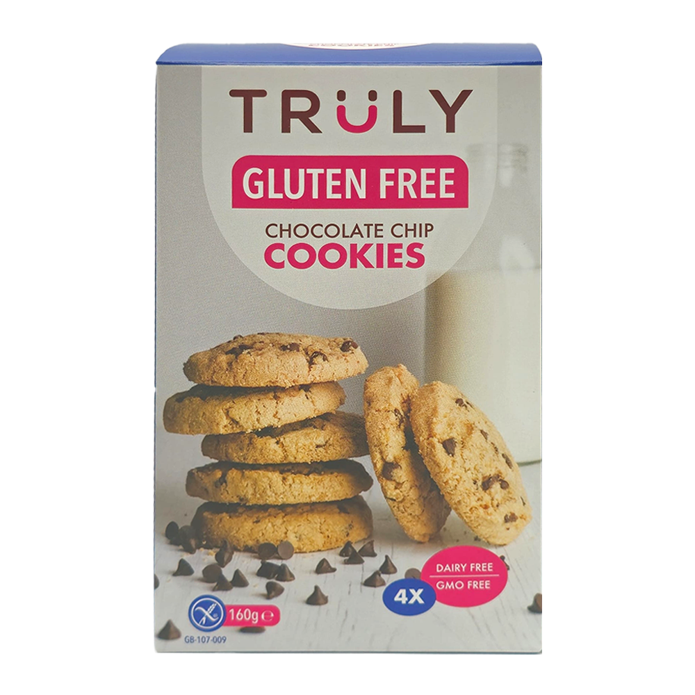 CHOCOLATE CHIP COOKIES (X4) - Truly Glutenfree