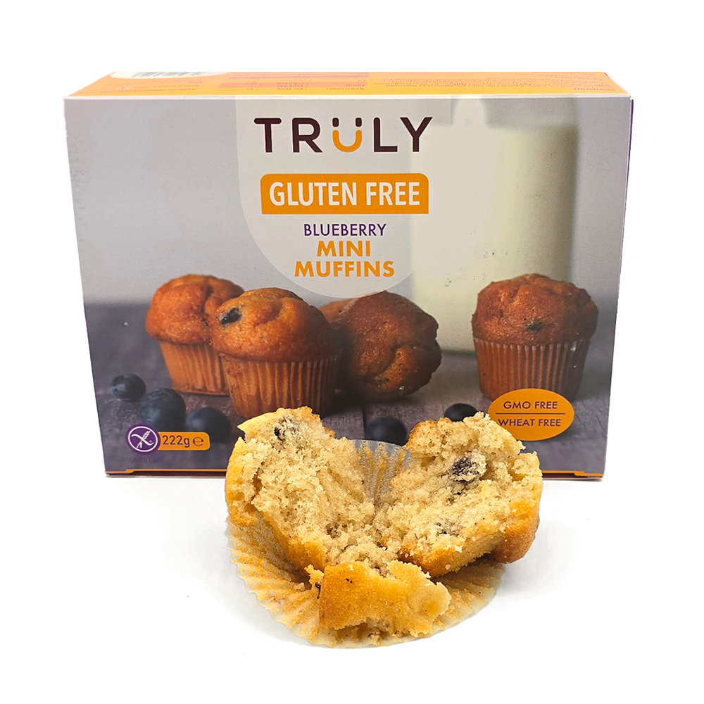 Gluten Free Blueberry <br> Mini Muffins