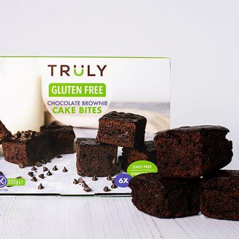 Gluten Free CHOCOLATE BROWNIE CAKE BITES (X6) Truly Glutenfree