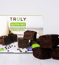 Gluten Free CHOCOLATE BROWNIE CAKE BITES (X6) Truly Glutenfree