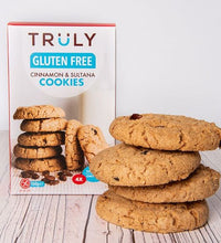 CINNAMON & SULTANA COOKIES (X4) - Truly Glutenfree