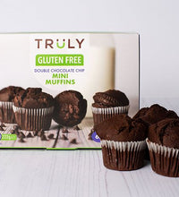 Gluten Free DOUBLE CHOCOLATE MINI MUFFINS Truly Glutenfree