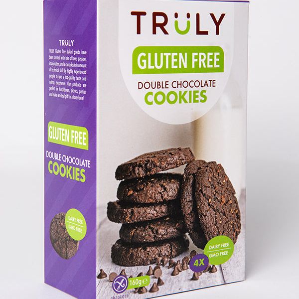 DOUBLE CHOCOLATE COOKIES - Truly Glutenfree